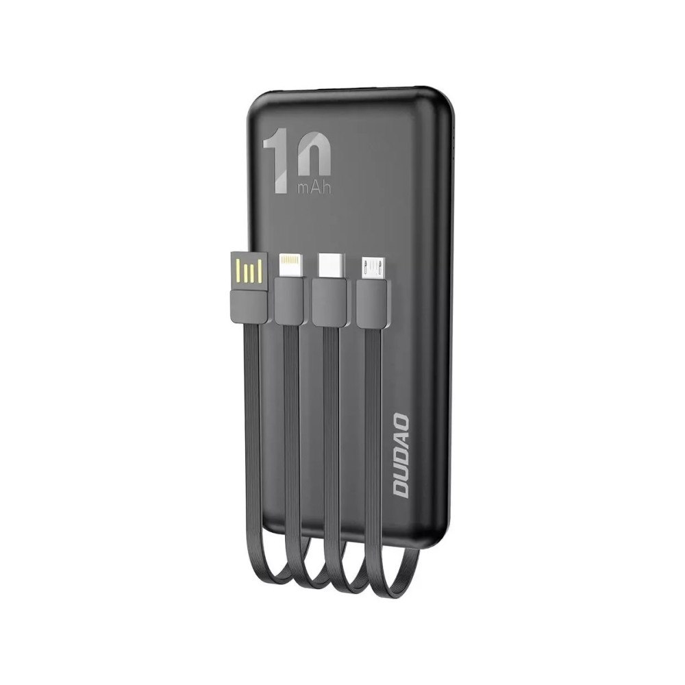 Dudao Dudao K6Pro Universal 10000mAh Power Bank för USB-kabel, USB...