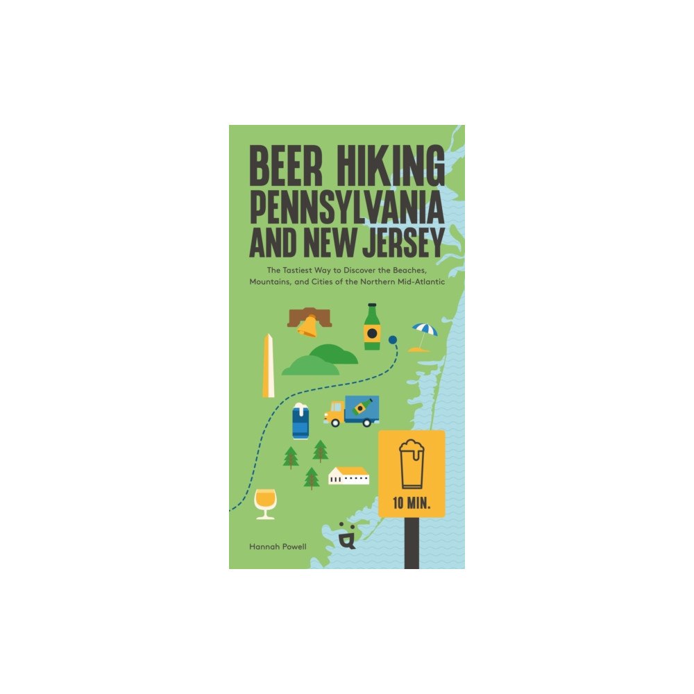 HELVETIQ Beer Hiking Pennsylvania and New Jersey (häftad, eng)