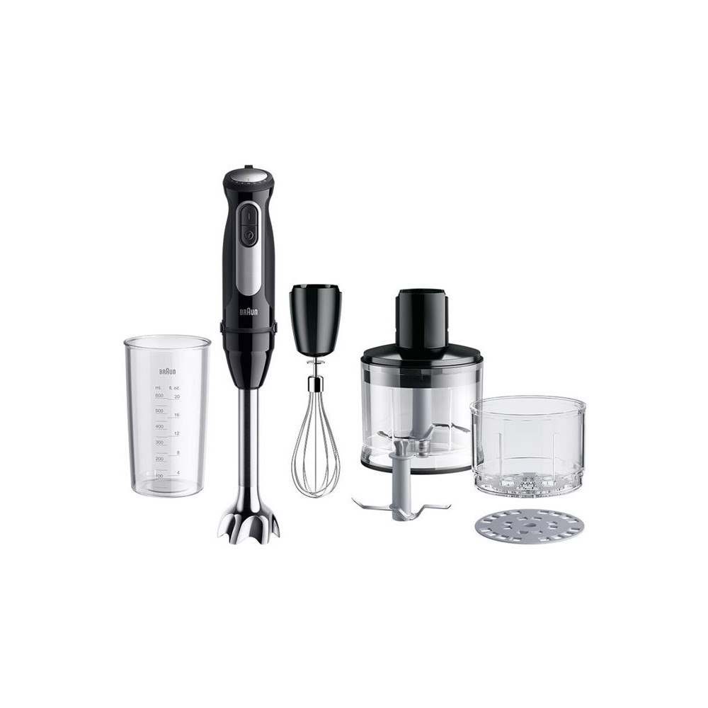 Braun Braun MultiQuick 5 MQ55.254MBK, Stavmixer, 0,5 l, Iskrossnin...