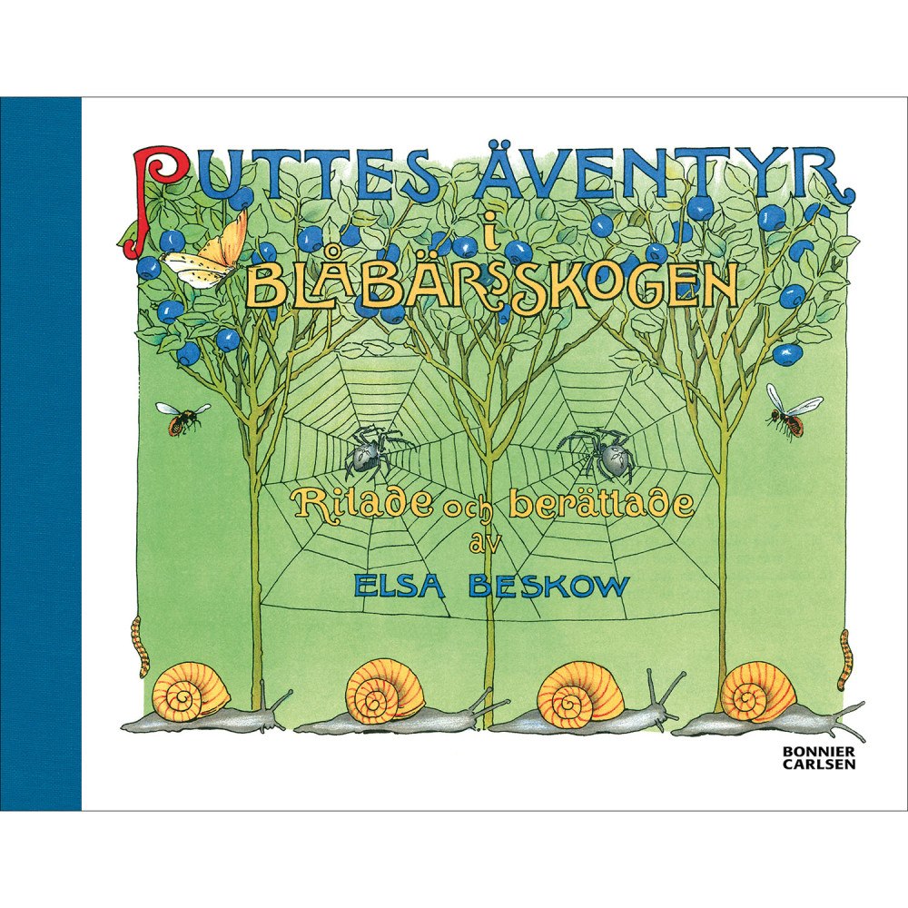 Bonnier Puttes äventyr i blåbärsskogen