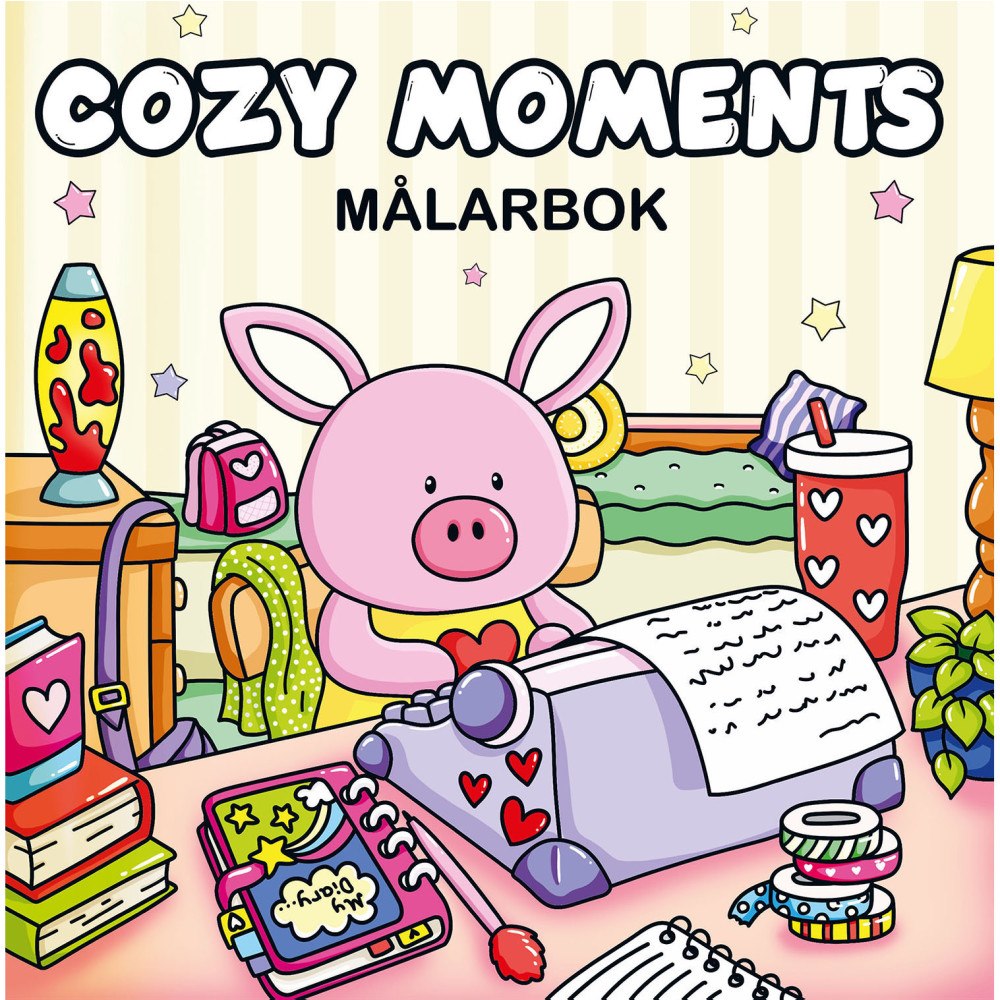 Max Ström Målarbok : Cozy moments