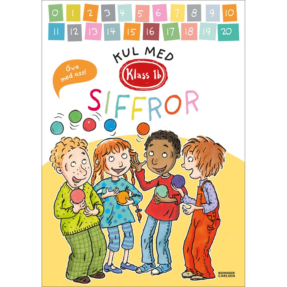 Bonnier Pysselbok Kul med siffror