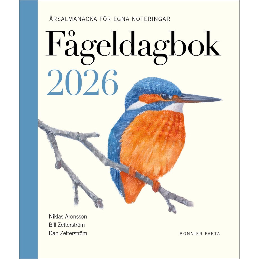 Bonnier Fågeldagbok 2026