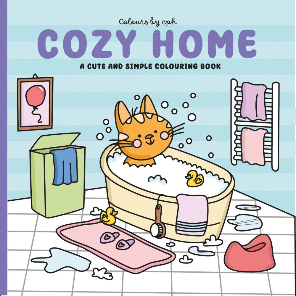 COLOURSBY Målarbok : Cozy Home