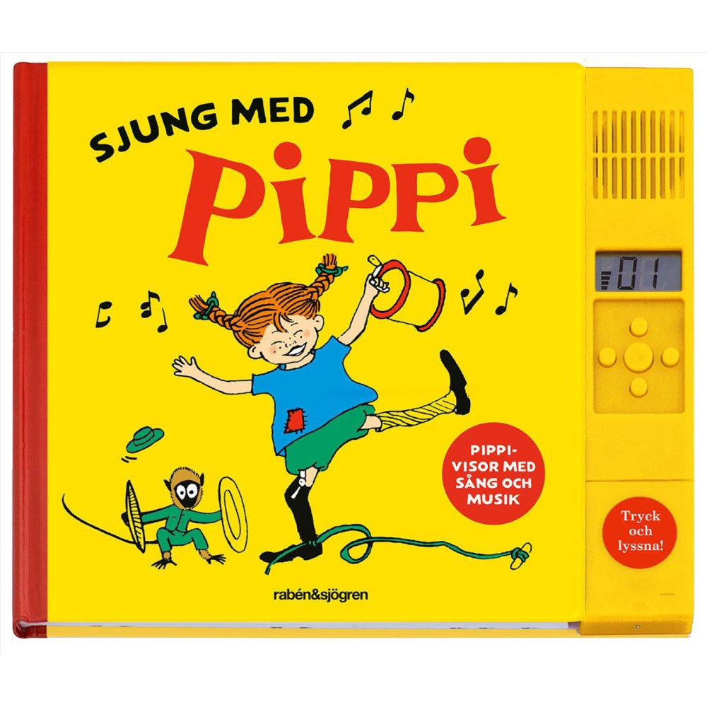 Astrid Lindgren Sjung med Pippi - med ljudmodul