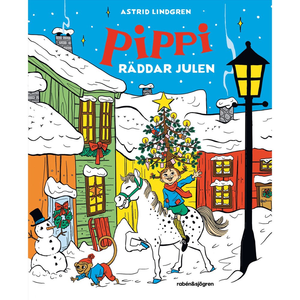 Astrid Lindgren Pippi räddar julen