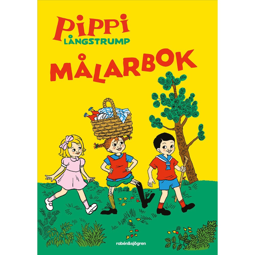 Astrid Lindgren Pippi målarbok