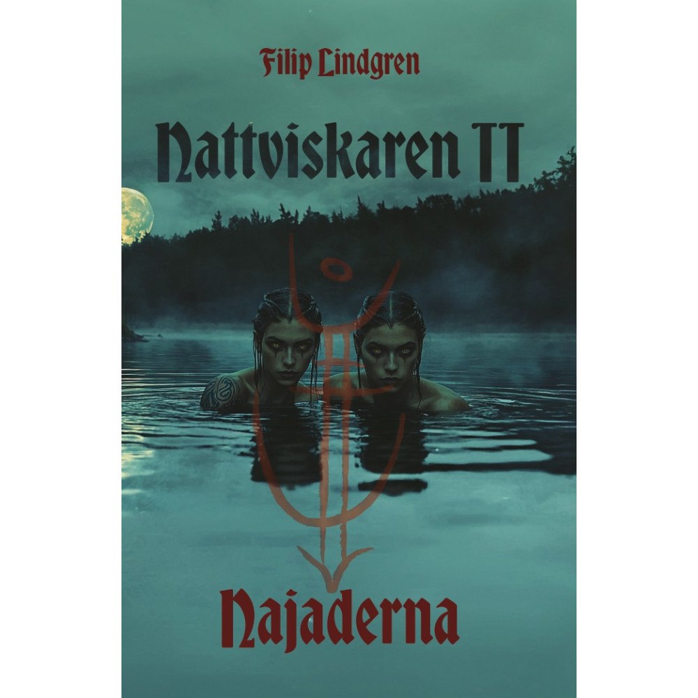 Filip Lindgren Nattviskaren II - Najaderna (bok, danskt band)
