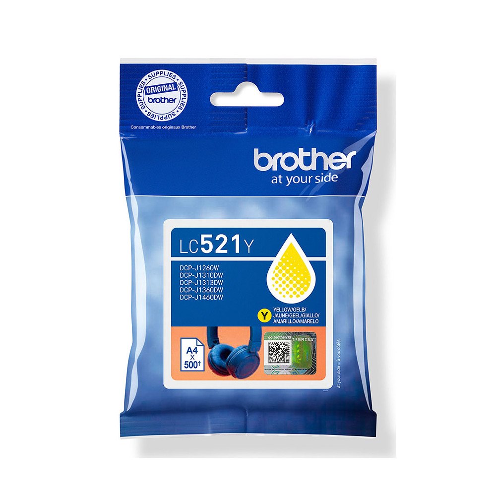 Brother Ink LC521Y LC-521 Yellow