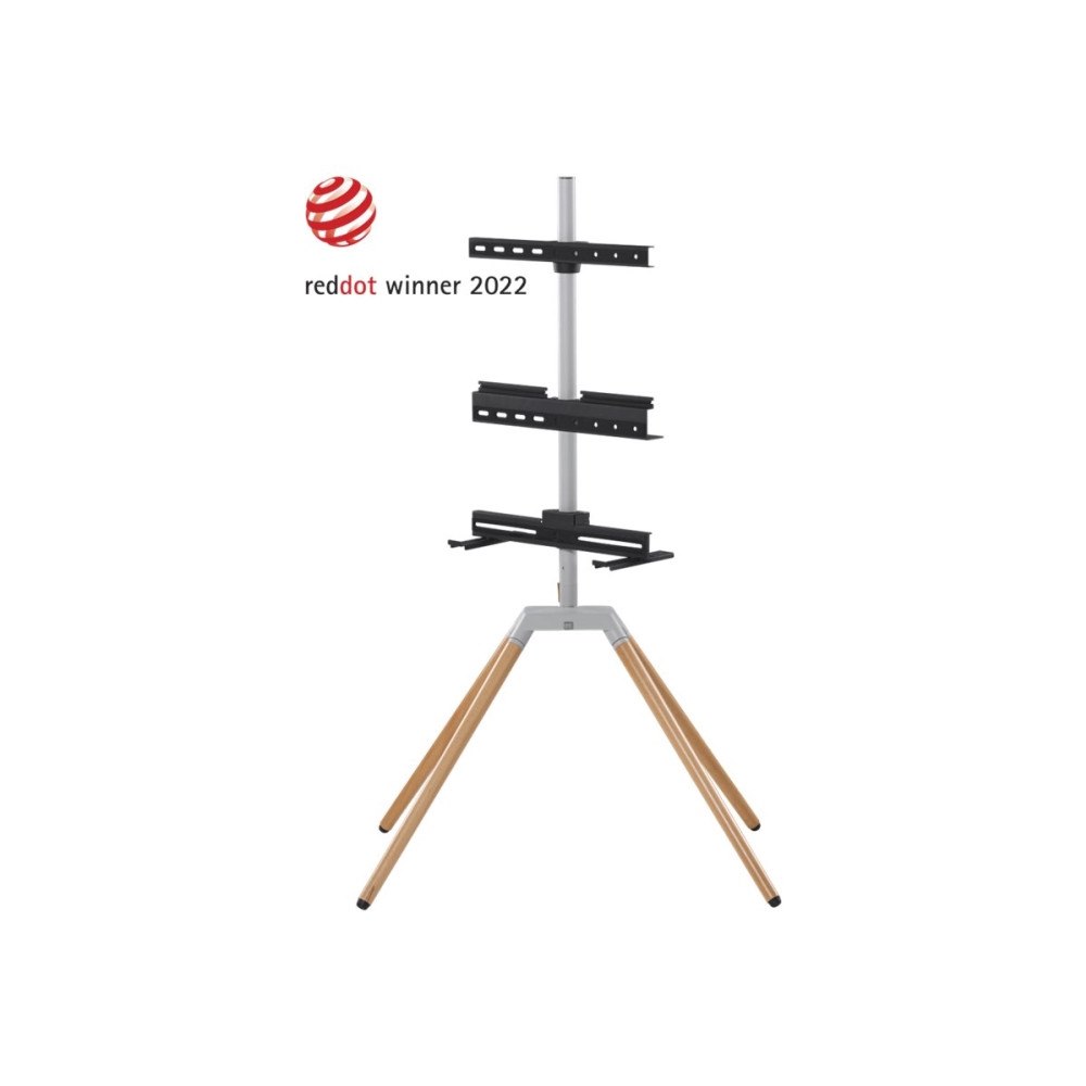 OneforAll One For All WM 7476 ställ - stativ - för platt panel - ek, silvergrå