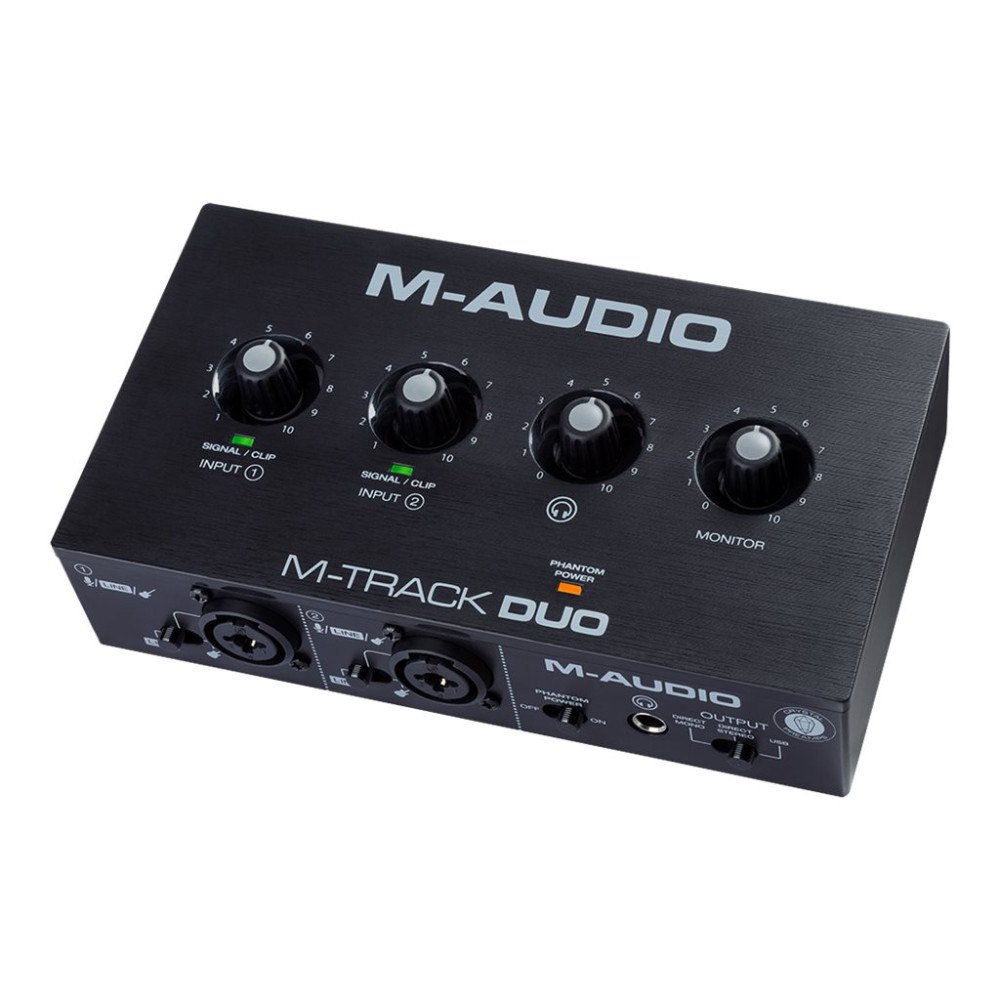 M-Audio M-Audio M-Track Duo - ljudgränssnitt - USB