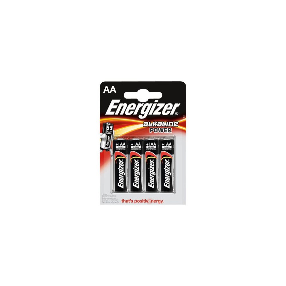 ENERGIZER Energizer Alkaline Power batteri - 4 x AA-typ - alkaliskt