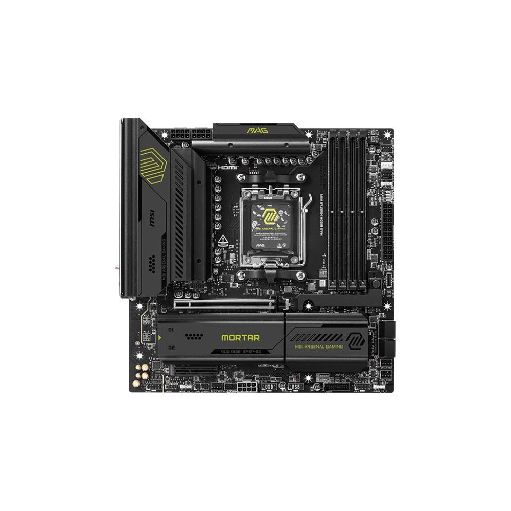 MSI MSI MAG B850M MORTAR WIFI - moderkort - micro ATX - Socket AM5 - AMD B850