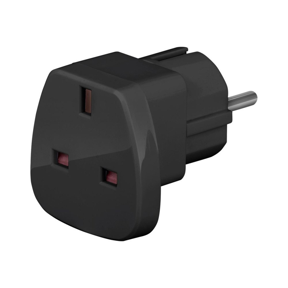Goobay goobay - adapter för effektkontakt - power CEE 7/7 till BS 1363