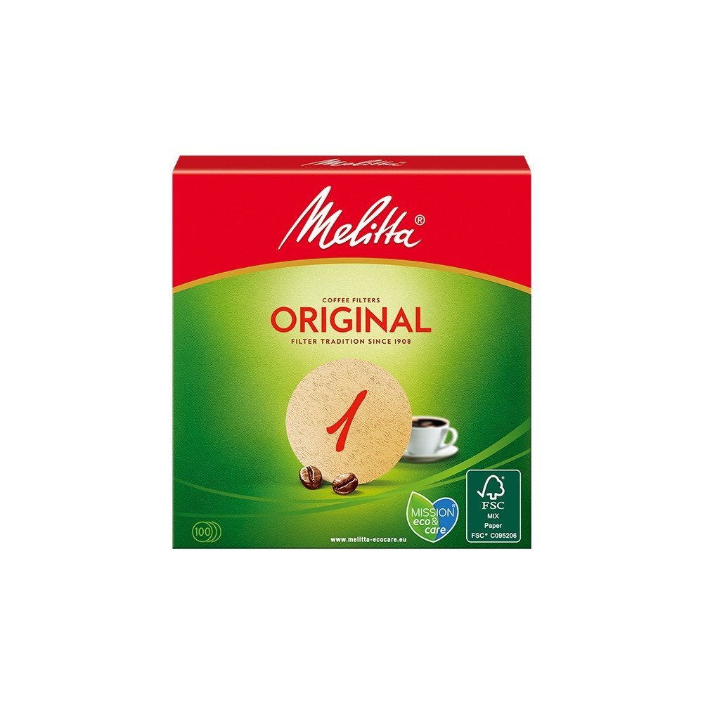 Melitta Melitta 4006508204335, Kaffefilter, Melitta, Brun, papper, 1...
