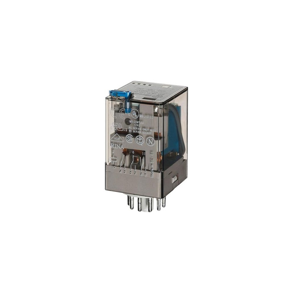 FINDER Finder 60.13.8.024.0054 Stikrelæ 24 V/AC 10 A 3 x omskifter...