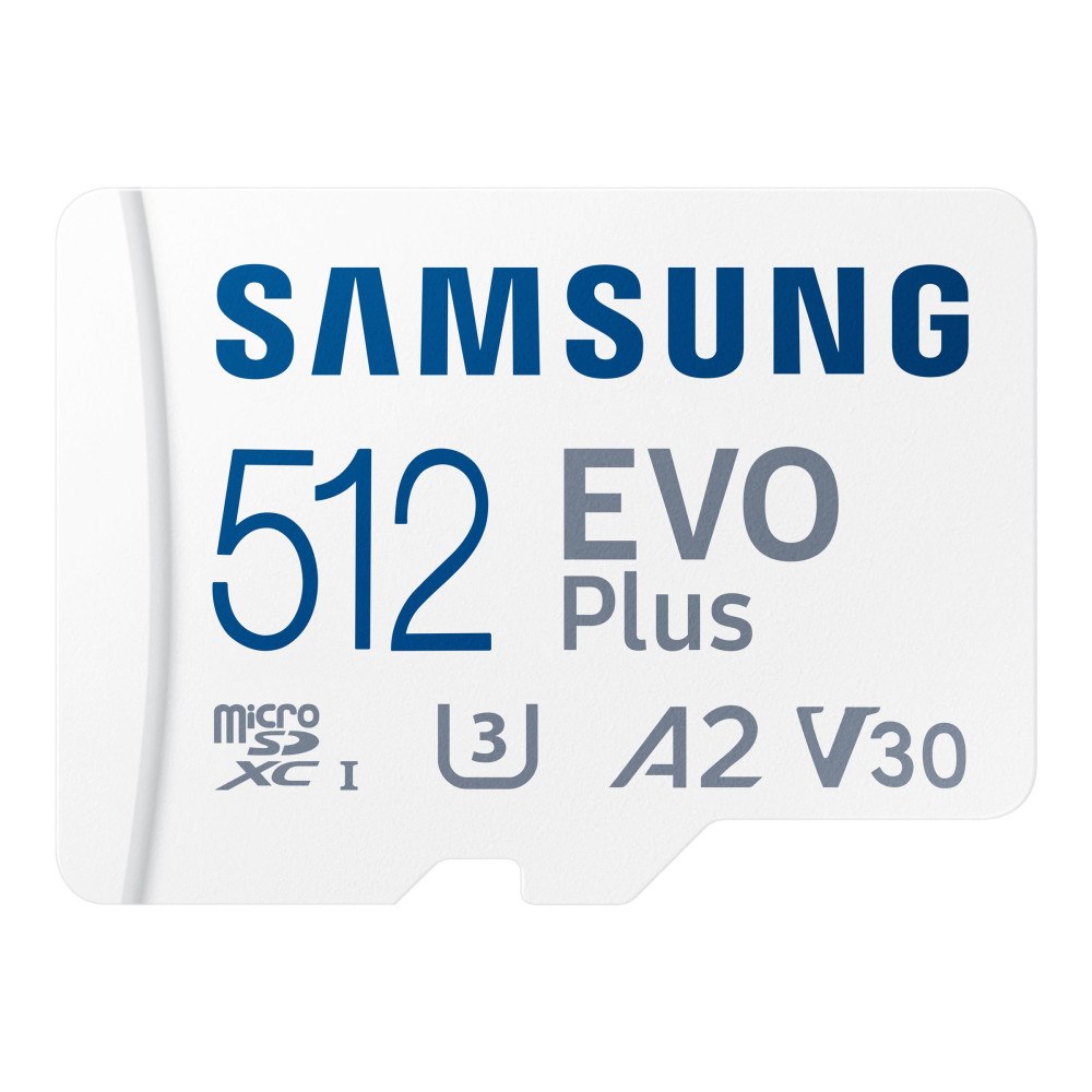 SAMSUNG Samsung EVO Plus MB-MC512KA - flash-minneskort - 512 GB - mikroSDXC UHS-I