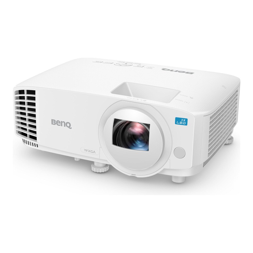 BENQ BenQ LW500ST - DLP-projektor - zooming med kort kastavstånd - bärbar - 3D - vit