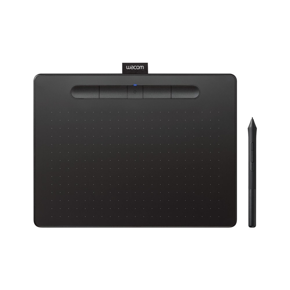 WACOM Wacom Intuos M with Bluetooth - digitaliserare - USB, Bluetooth 4.2 - svart