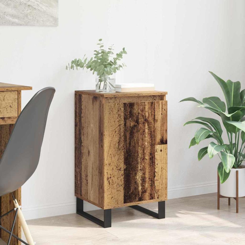 vidaXL Sideboard Gammalt trä 40 x 35 x 70 cm Konstruerat trä