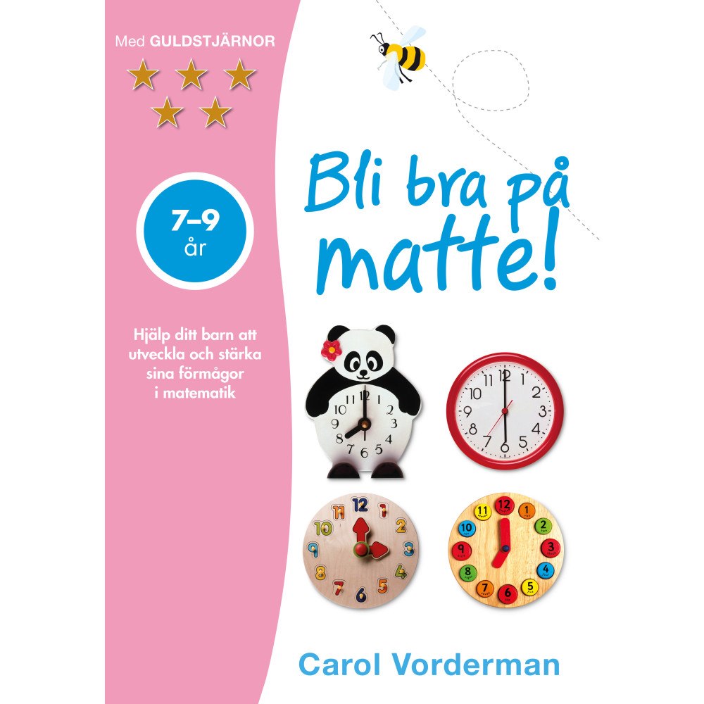 Carol Vorderman Bli bra på matte! 7-9 år (ljusrosa) (häftad)