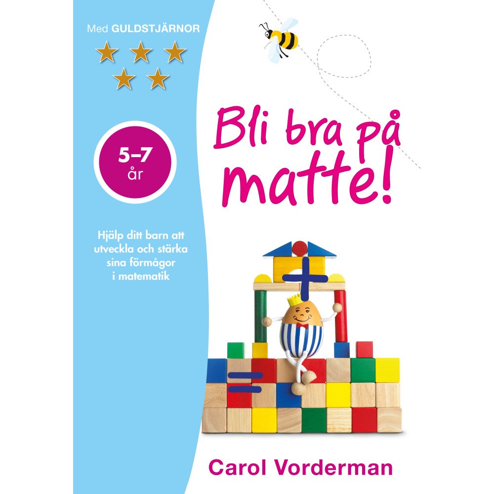 Carol Vorderman Bli bra på matte! 5-7 år (ljusblå) (häftad)