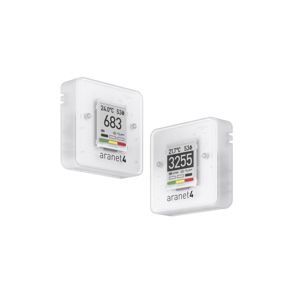 Usorteret aranet CO2-mätare 0,0,0, 600–9999, 50, 85, 1100 ppm, °C, %,...