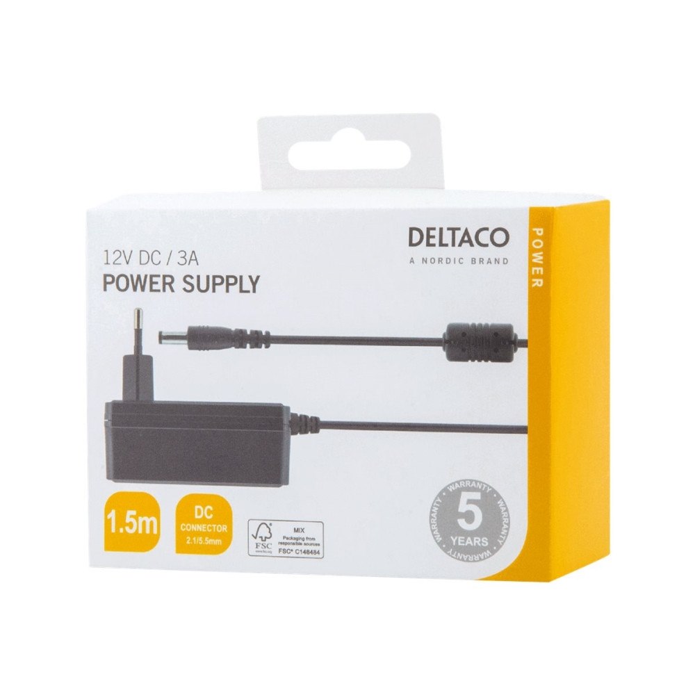 Deltaco DELTACO PS12-30B