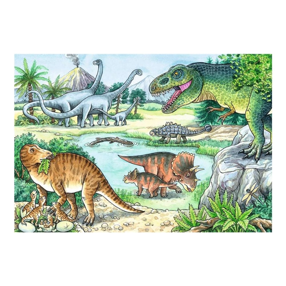 Ravensburger Ravensburger How so? For what reason? Why? - Dinosaurier och deras habitat