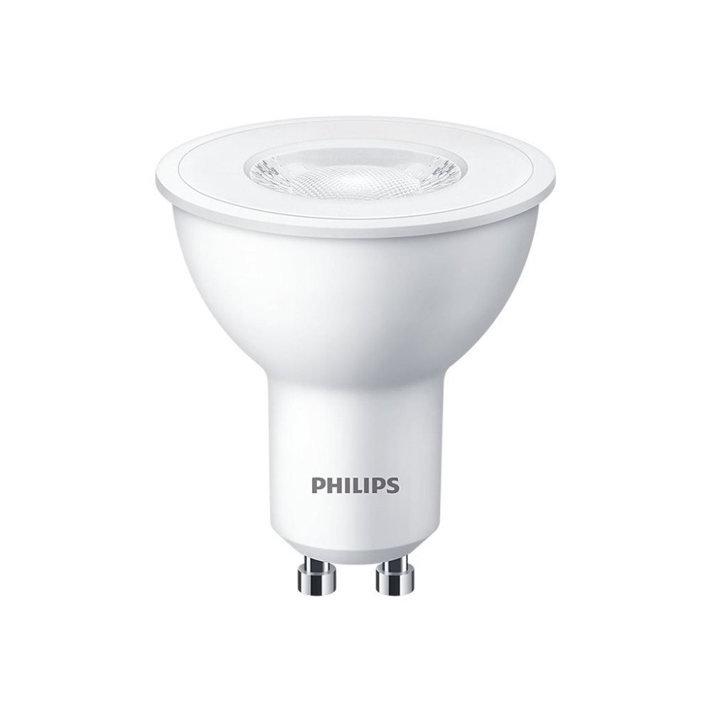 Philips Philips - LED-spotlight - form: PAR16 - klar finish - GU10 - 4.7 W - varmt vitt ljus - 2700 K (paket om 3)