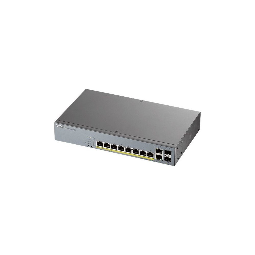 ZyXEL Communications Zyxel GS1350-12HP - switch - 8 portar - smart - rackmonterbar
