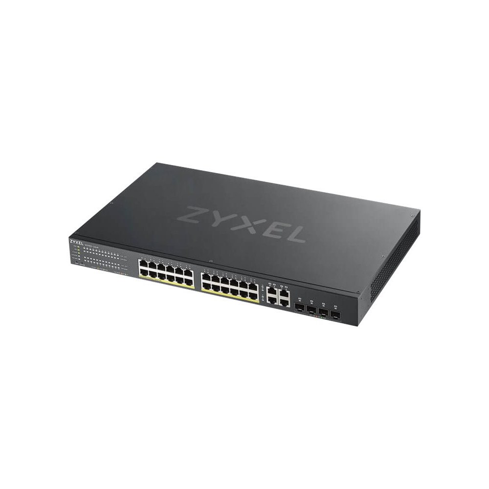ZyXEL Communications Zyxel GS1920-24HPv2 - switch - 24 portar - smart - rackmonterbar