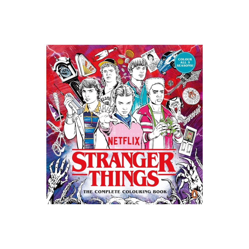 Cornerstone Stranger Things: The Complete Colouring Book (häftad, eng)
