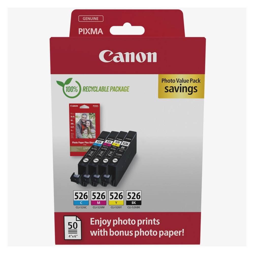 CANON Ink 4540B019 CLI-526 Multipack