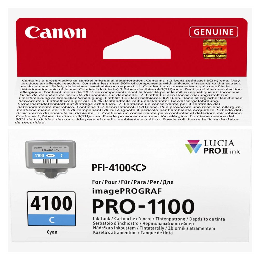 CANON Ink 6778C001 PFI-4100 Cyan