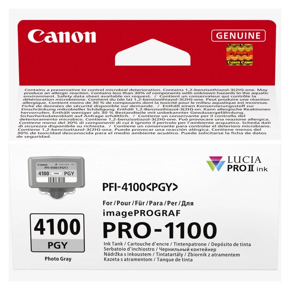 CANON Ink 6784C001 PFI-4100 Photo Grey