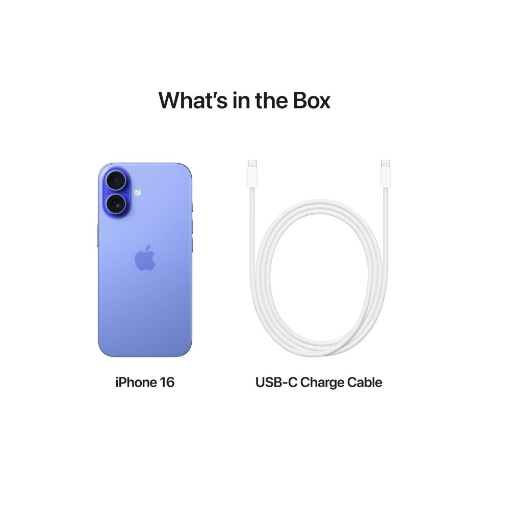 Apple Apple iPhone 16 - ultramarinblå - 5G smartphone - 256 GB - GSM