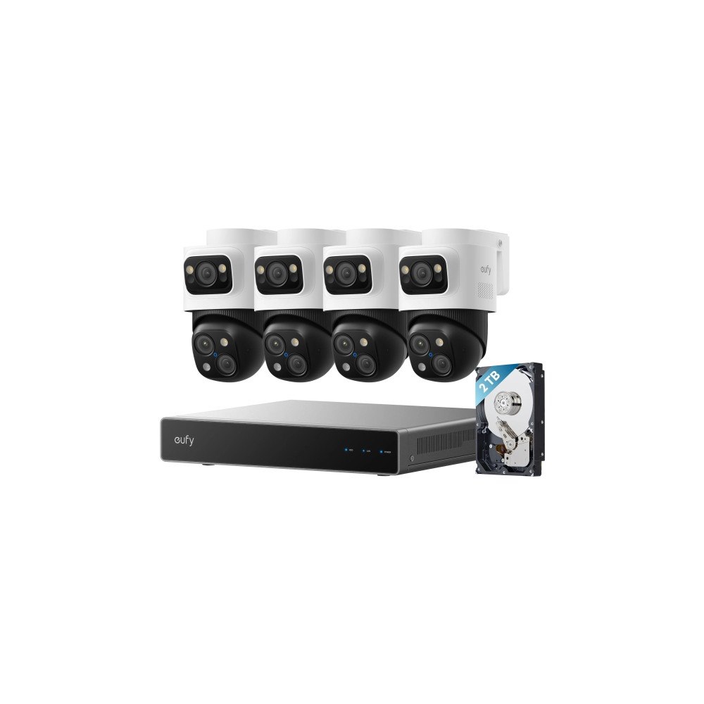 Eufy Eufy NVR Säkerhetssystem S4 Max, 8 kanaler, 3840 x 2160 pixl...