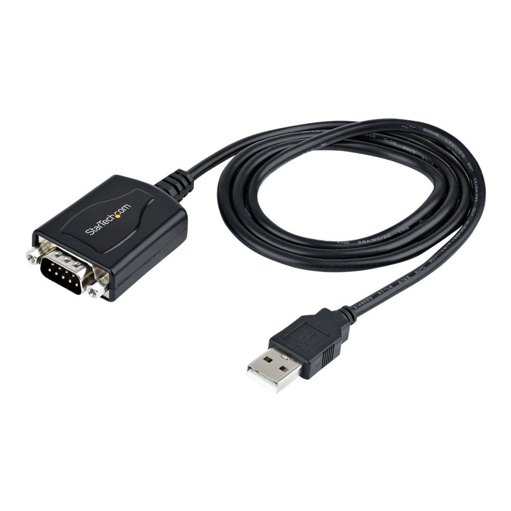 StarTech.com StarTech.com 3ft (1m) USB to Serial Cable with COM Port Rete...