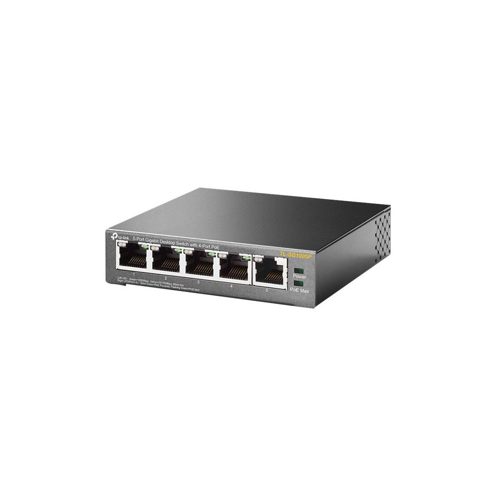 TP-LINK TP-Link TL-SG1005P - switch - 5 portar - ohanterad