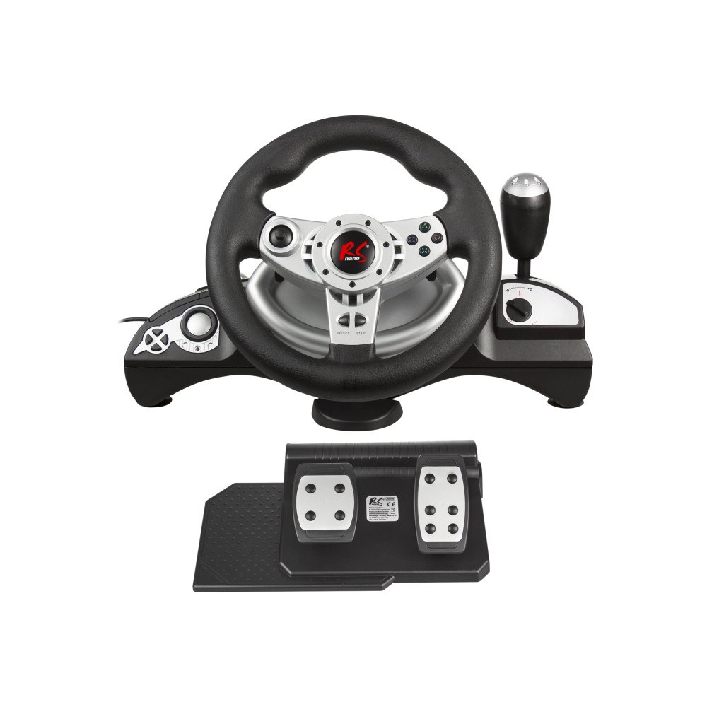 nano RS Centrumelektroniki NanoRS RS700 - ratt- och pedaluppsättning - kabelansluten