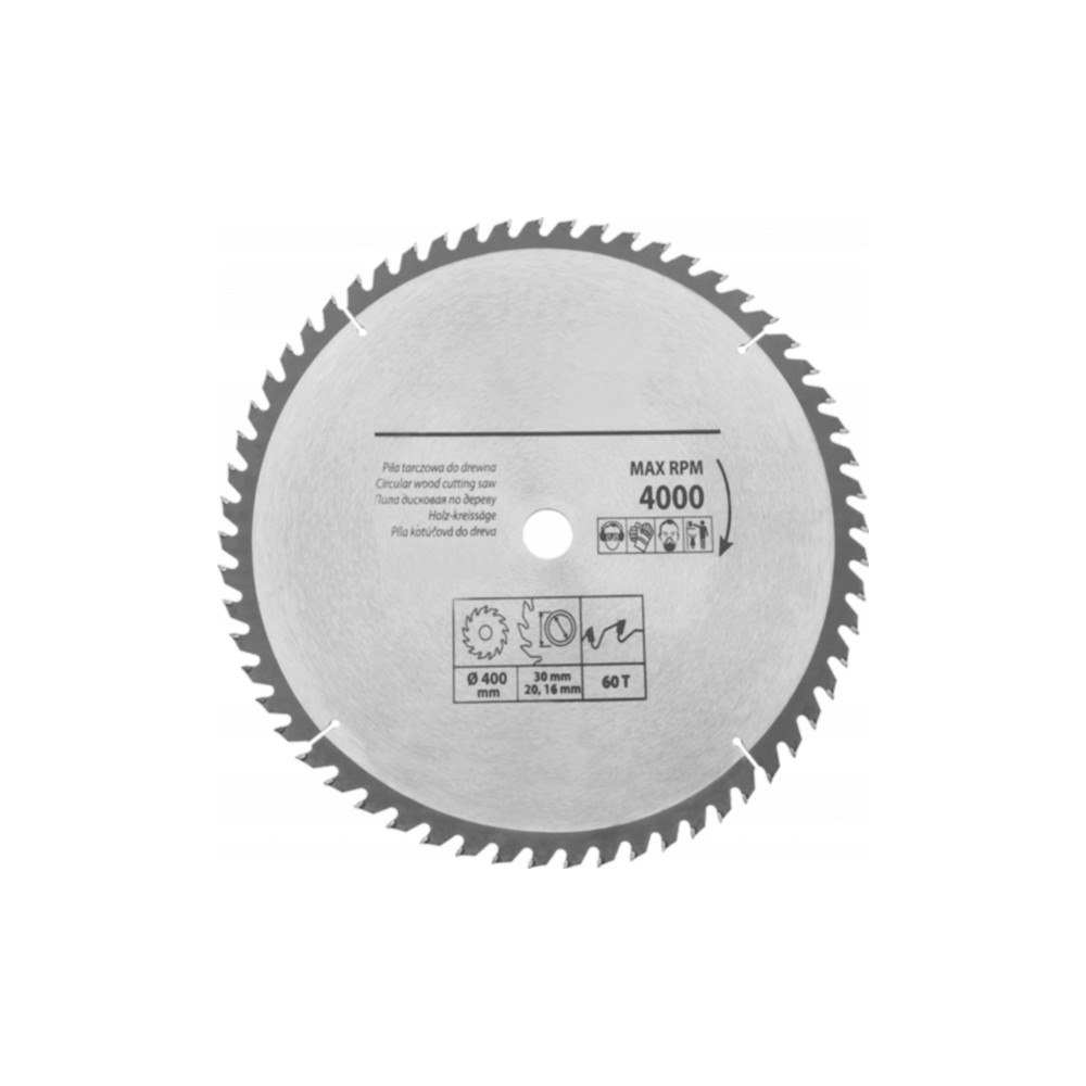 PS TRADING STOLKER PETER SP. CONDOR CON-TCT-4006 cirkelsågklinga 400x30 mm 60 tänder hård...