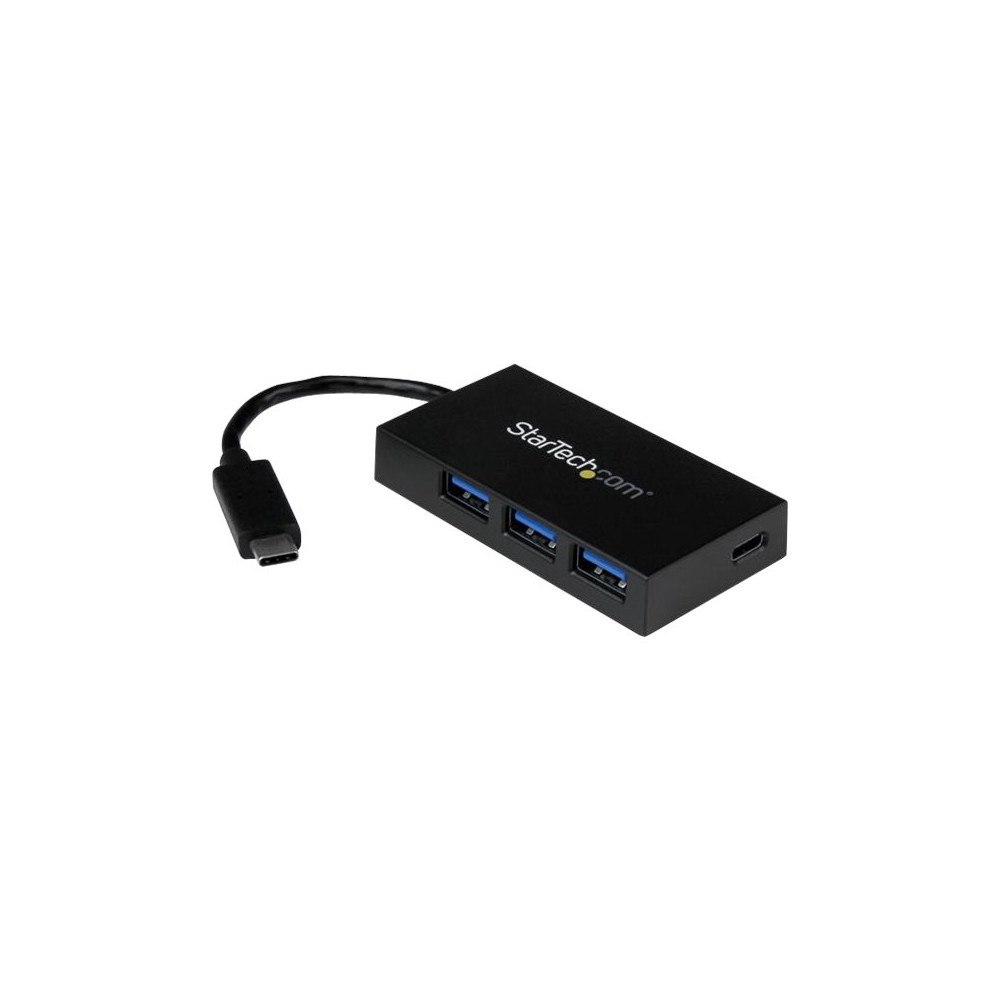 StarTech.com StarTech.com USB-C-hubb med 4 portar - USB-C till 1x USB-C och 3x USB-A - USB 3.0-hubb - hubb - 4 portar
