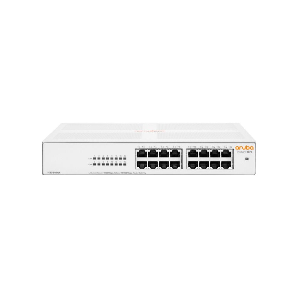 Hewlett Packard Enterprise HPE Networking Instant On 1430 16G Switch - switch - 16 portar - ohanterad - rackmonterbar