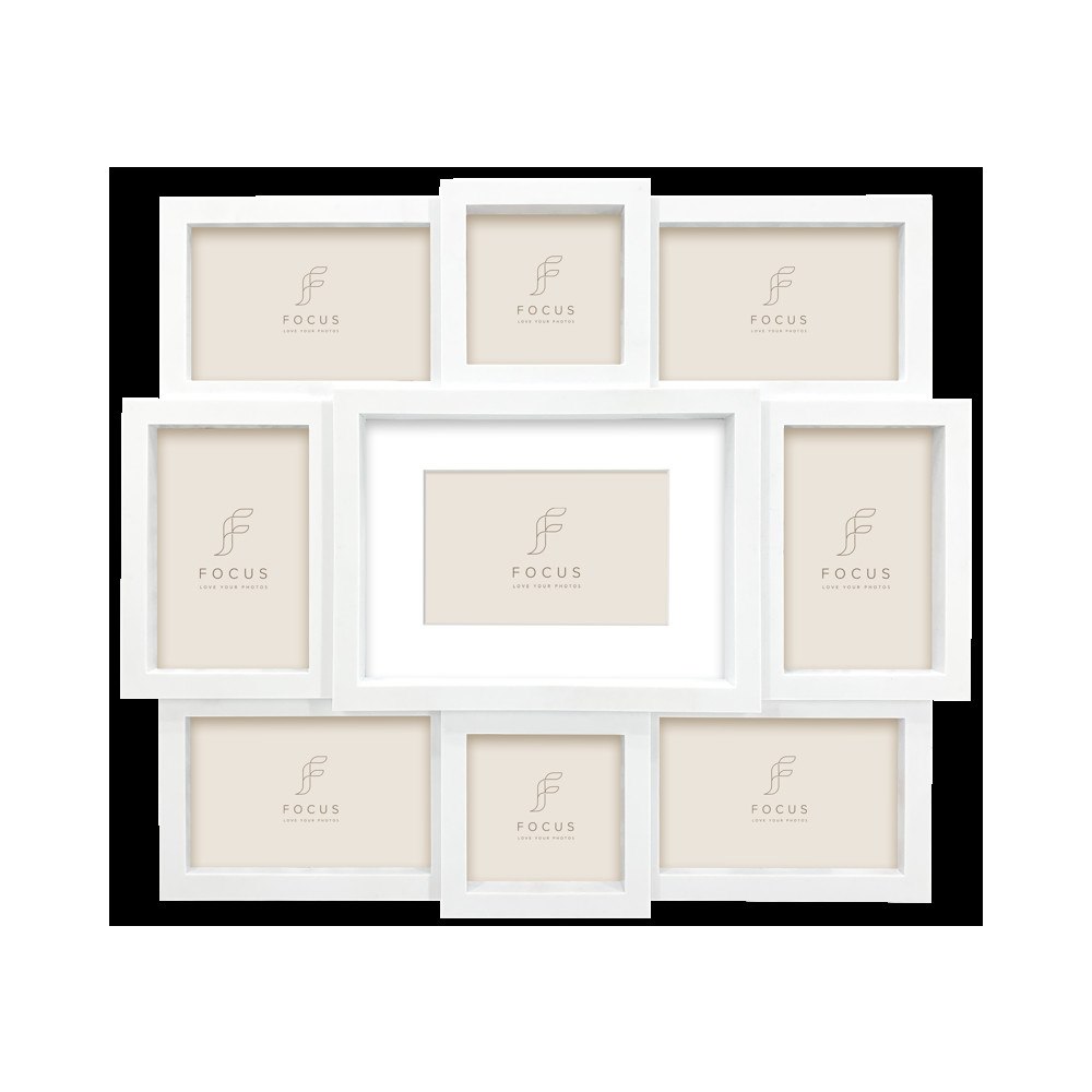 FOCUS Focus Collage 9 Pictures White