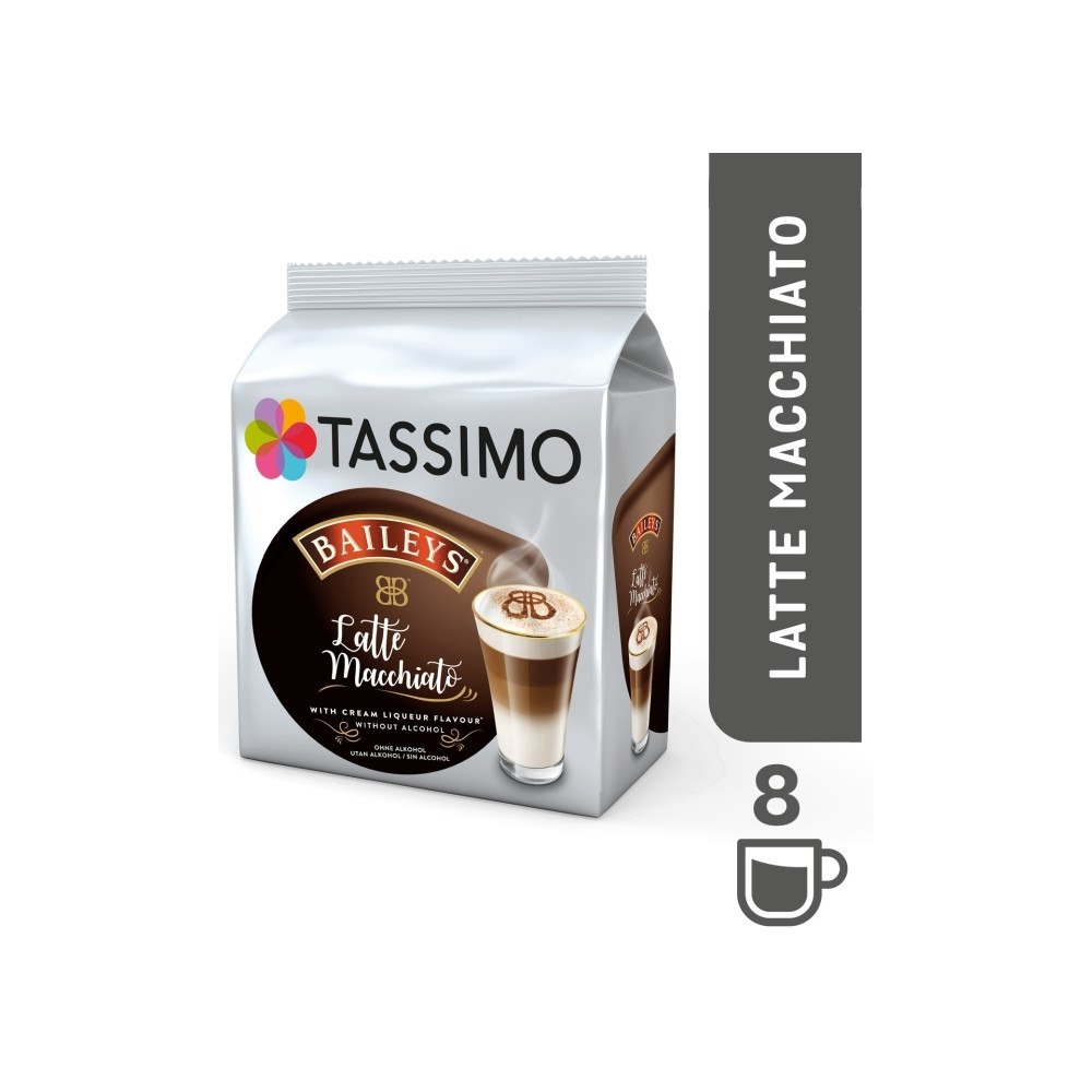 Tassimo TASSIMO Baileys Latte Macchiato, Kaffekapsel, Latte macchiat...