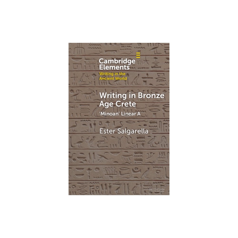 Cambridge University Press Writing in Bronze Age Crete (häftad, eng)