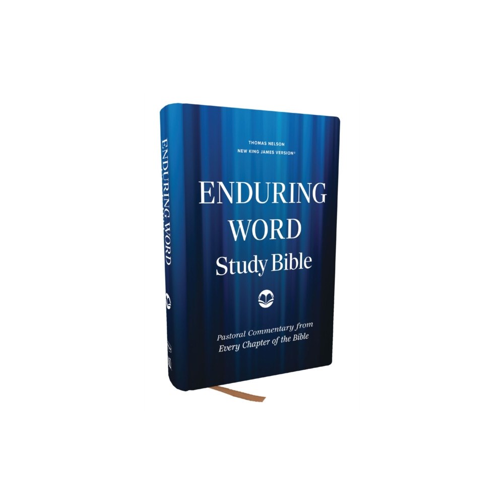 Thomas nelson publishers Enduring Word Study Bible: Pastoral Commentary from Every Chapter of the Bible (NKJV, Hardcover, Red Letter, Comfort Pri...