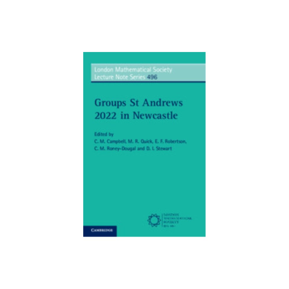Cambridge University Press Groups St Andrews 2022 in Newcastle (häftad, eng)