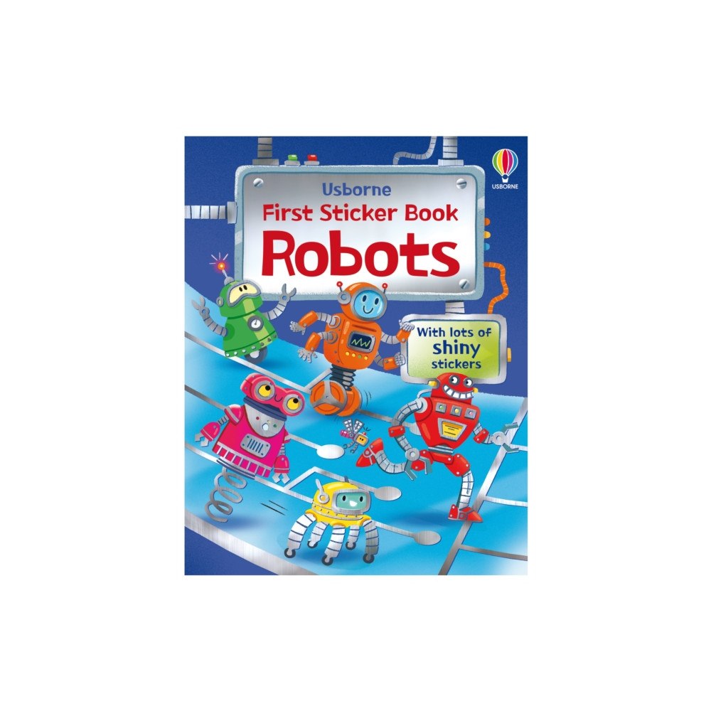 Usborne Publishing Ltd First Sticker Book Robots (häftad, eng)